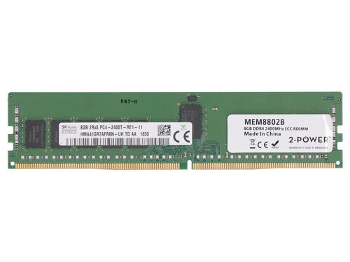 Περισσότερες πληροφορίες για "2-Power 2P-CT8G4RFD824A (8 GB/DDR4/2400MHz)"