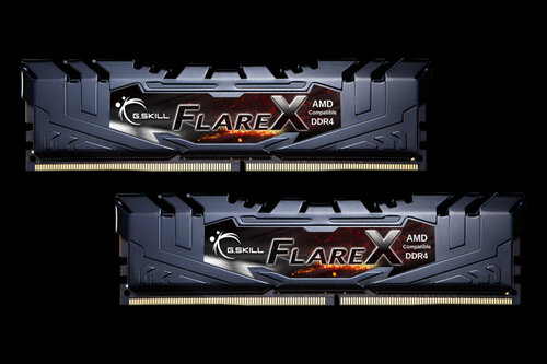 Περισσότερες πληροφορίες για "G.Skill Flare X (for AMD) F4-3200C16D-16GFX (16 GB/DDR4/3200MHz)"