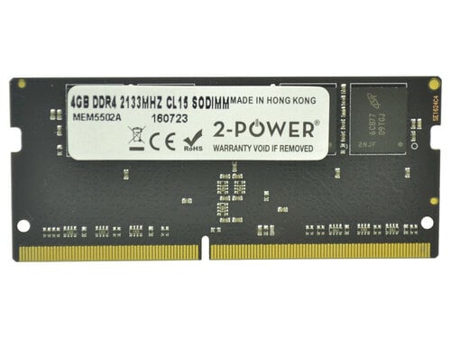 Περισσότερες πληροφορίες για "2-Power 2P-820569-005 (4 GB/DDR4/2133MHz)"