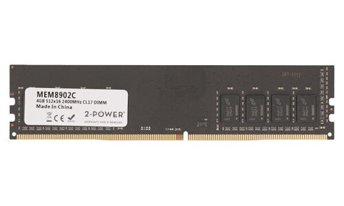 Περισσότερες πληροφορίες για "2-Power MEM8902C (4 GB/2400MHz)"