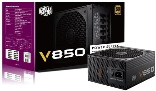 Περισσότερες πληροφορίες για "Cooler Master V850 (850W)"