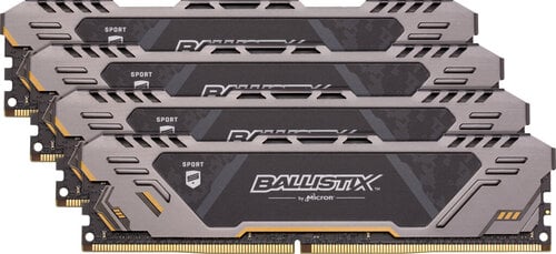 Περισσότερες πληροφορίες για "Crucial Ballistix Sport LT BLS4K16G4D32AEST (64 GB/DDR4/3200MHz)"