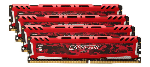 Περισσότερες πληροφορίες για "Micron Ballistix Sport LT Red BLS4K8G4D30AESEK (32 GB/DDR4/3000MHz)"