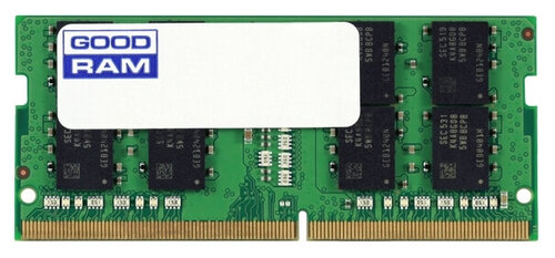 Περισσότερες πληροφορίες για "Goodram W-HP26S04G (4 GB/DDR4/2666MHz)"