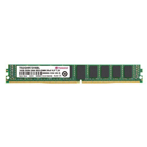 Περισσότερες πληροφορίες για "Transcend 16GB DDR4 2666MHZ REG-DIMM 2RX8 TS2GHR72V6BL (16 GB/DDR4/2666MHz)"