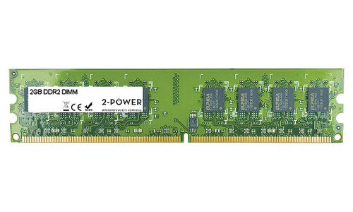 Περισσότερες πληροφορίες για "2-Power 2P-41X1081 (2 GB/DDR2/800MHz)"