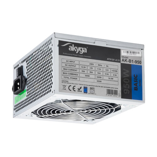 Περισσότερες πληροφορίες για "Akyga AK-B1-950 (950W)"