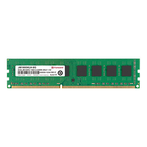 Περισσότερες πληροφορίες για "Transcend JetRam JM1600KLU-2G (2 GB/DDR3/1600MHz)"