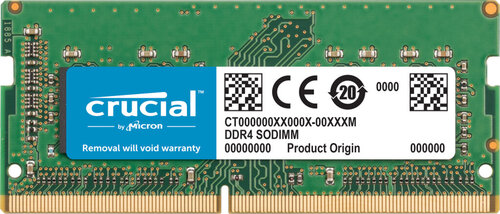 Περισσότερες πληροφορίες για "Crucial CT32G4S266M (32 GB/DDR4/2666MHz)"