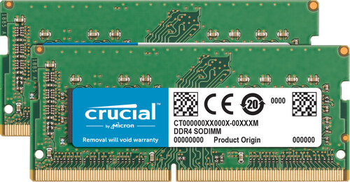 Περισσότερες πληροφορίες για "Crucial CT2K32G4S266M (64 GB/DDR4/2666MHz)"
