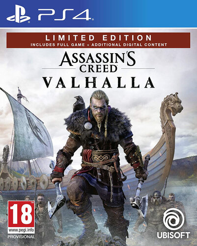 Περισσότερες πληροφορίες για "Ubisoft Assassin's Creed Valhalla: Limited Edition (PlayStation 4)"