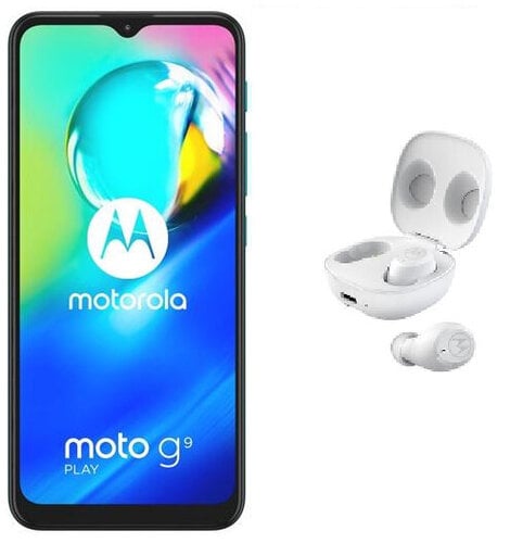 Περισσότερες πληροφορίες για "Motorola Moto G G9 Play + Buds (Πράσινο/64 GB)"