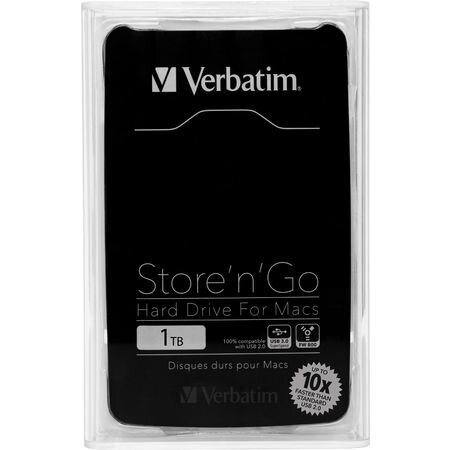 Περισσότερες πληροφορίες για "Verbatim Store ‘n’ Go (1 TB/Μαύρο)"