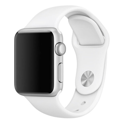 Περισσότερες πληροφορίες για "Apple Watch 38mm Stainless Steel White Sport Band"