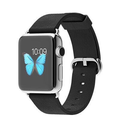 Περισσότερες πληροφορίες για "Apple Watch 38mm Stainless Steel Case with Black Classic Buckle"