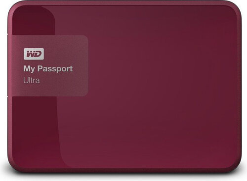 Περισσότερες πληροφορίες για "Western Digital MyPassport Ultra (4 ΤΒ/Μπορντό)"