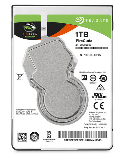 Περισσότερες πληροφορίες για "Seagate FireCuda ST1000LXA15"