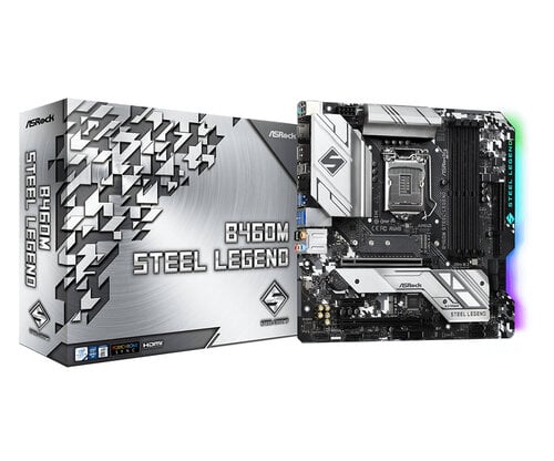 Περισσότερες πληροφορίες για "Asrock B460M Steel Legend"