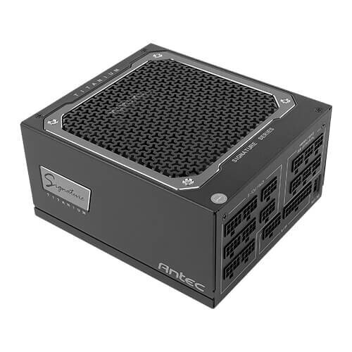 Περισσότερες πληροφορίες για "Antec SIGNATURE X9000A505-18 (1000W)"