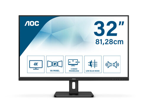 Περισσότερες πληροφορίες για "AOC E2 U32E2N (31.5"/4K Ultra HD)"