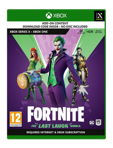 Περισσότερες πληροφορίες για "Warner Bros Fortnite: The Last Laugh Bundle (Xbox One)"