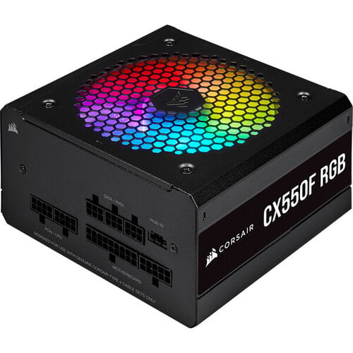 Περισσότερες πληροφορίες για "Corsair CX550F RGB (550W)"