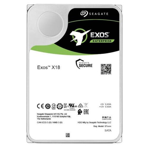 Περισσότερες πληροφορίες για "Seagate Exos X18"