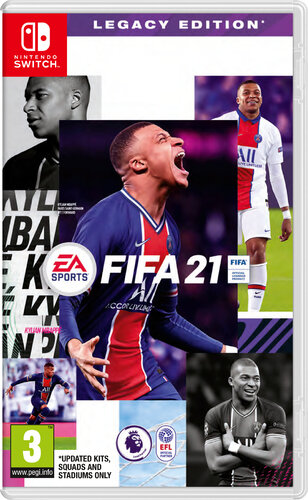 Περισσότερες πληροφορίες για "Electronic Arts FIFA 21 Legacy Edition (Nintendo Switch)"
