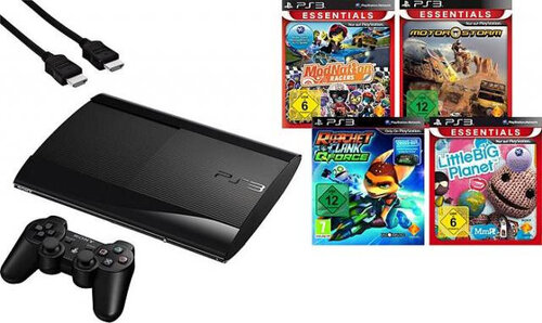Περισσότερες πληροφορίες για "Sony PS3 12GB Super Slim + Rachet & Clank: Q-Force ModNation Racers Little Big Planet MotoStorm"