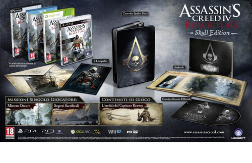 Περισσότερες πληροφορίες για "Ubisoft Assassin's Creed IV: Black Flag - Skull Edition (Xbox One)"