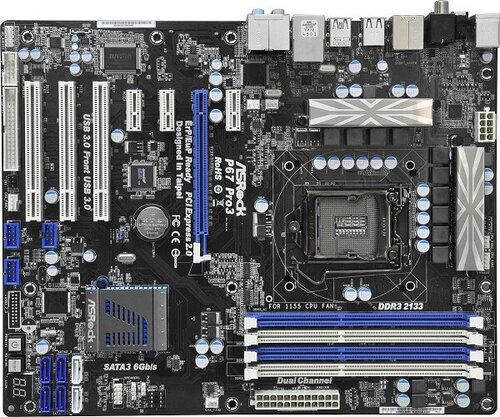 Περισσότερες πληροφορίες για "Asrock P67 Pro3"