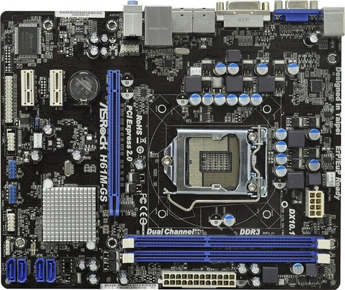 Περισσότερες πληροφορίες για "Asrock H61M-GS"