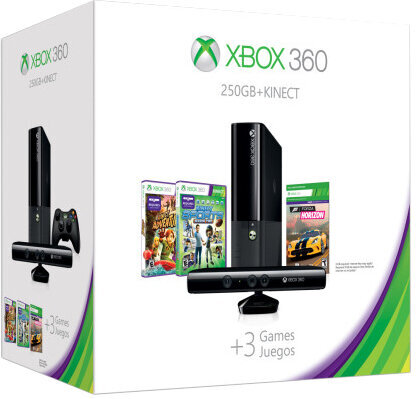 Περισσότερες πληροφορίες για "Microsoft Xbox 360 E Slim 250GB + KINECT Kinect Adventures Sports 2 Forza Horizon"