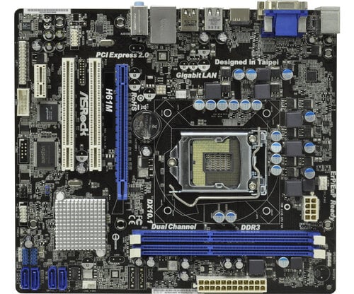 Περισσότερες πληροφορίες για "Asrock H61M"