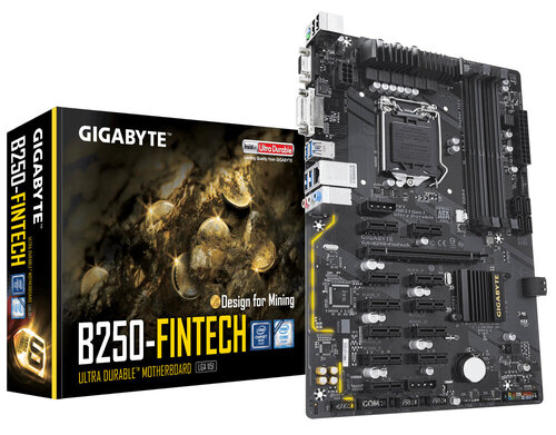 Περισσότερες πληροφορίες για "Gigabyte GA-B250-FinTech (rev. 1.0)"