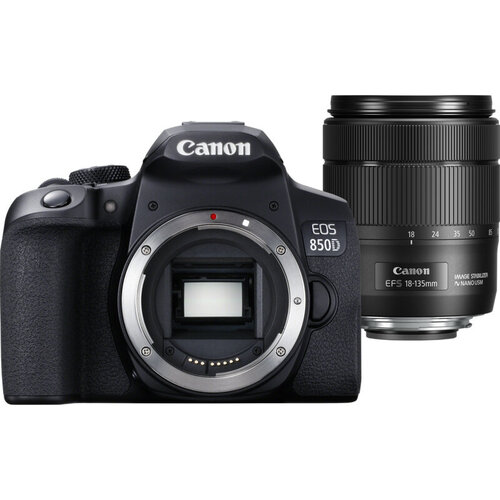 Περισσότερες πληροφορίες για "Canon EOS 850D + EF-S 18-135mm f/3.5-5.6 IS USM"