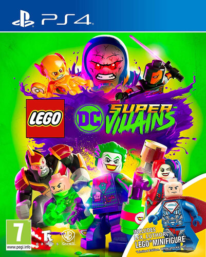 Περισσότερες πληροφορίες για "Warner Bros LEGO DC Super-Villains Mini Figure Edition (PlayStation 4)"