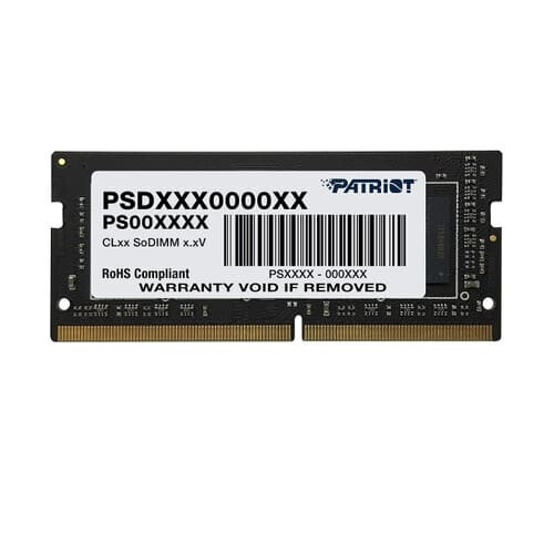 Περισσότερες πληροφορίες για "Patriot Memory Signature PSD416G240081S (16 GB/DDR4/2400MHz)"