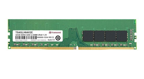 Περισσότερες πληροφορίες για "Transcend TS4GLH64V2E3 (32 GB/DDR4/3200MHz)"