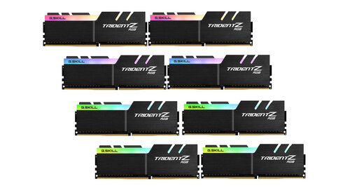 Περισσότερες πληροφορίες για "G.Skill Trident Z RGB F4-3200C14Q2-256GTZR (256 GB/DDR4/3200MHz)"