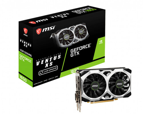 Περισσότερες πληροφορίες για "MSI GTX 1650 D6 VENTUS XS V1"