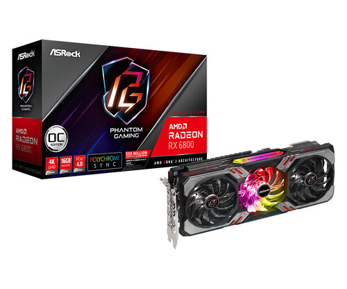 Περισσότερες πληροφορίες για "Asrock RX6800 PGD 16GO"