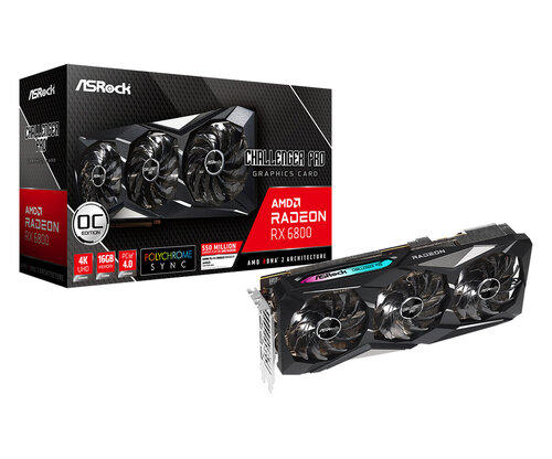 Περισσότερες πληροφορίες για "Asrock RX6800 CLP 16GO"