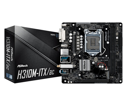 Περισσότερες πληροφορίες για "Asrock H310M-ITX/ac"