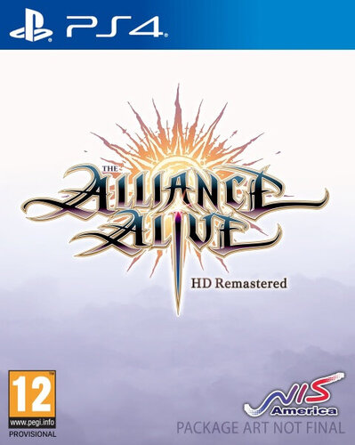 Περισσότερες πληροφορίες για "BANDAI NAMCO Entertainment The Alliance Alive HD Remastered (PlayStation 4)"