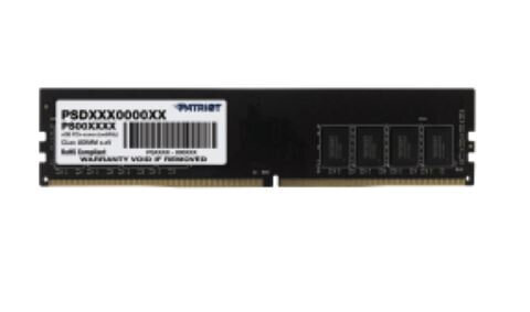 Περισσότερες πληροφορίες για "Patriot Memory Signature PSD432G32002 (32 GB/DDR4/3200MHz)"