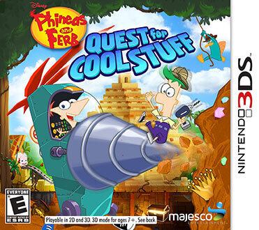 Περισσότερες πληροφορίες για "Digital Bros Phineas and Ferb: Quest for Cool Stuff (Nintendo 3DS)"