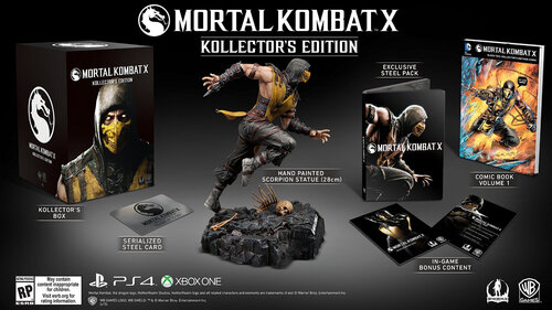 Περισσότερες πληροφορίες για "Warner Bros Mortal Kombat X: Kollector's Edition (Xbox One)"