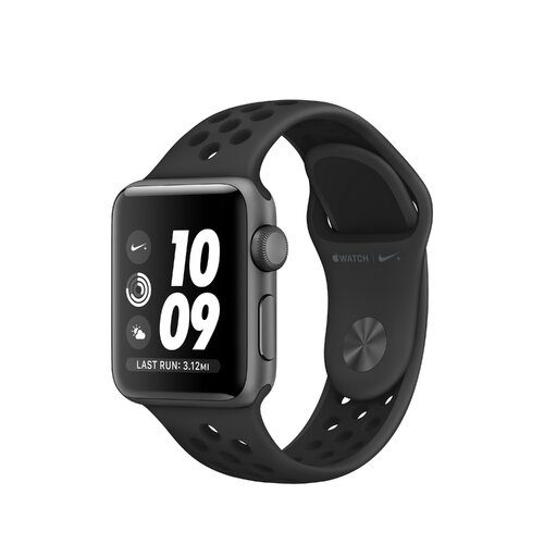 Περισσότερες πληροφορίες για "Apple Watch Nike+ (38mm/Γκρι/Αλουμίνιο)"