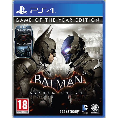 Περισσότερες πληροφορίες για "Warner Bros Batman: Arkham Knight Game of the year (PlayStation 4)"